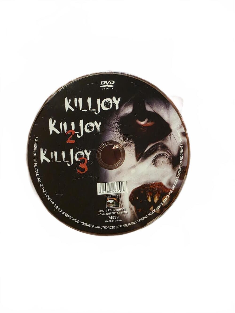 Killjoy 1 2 3 DVD Movie Set